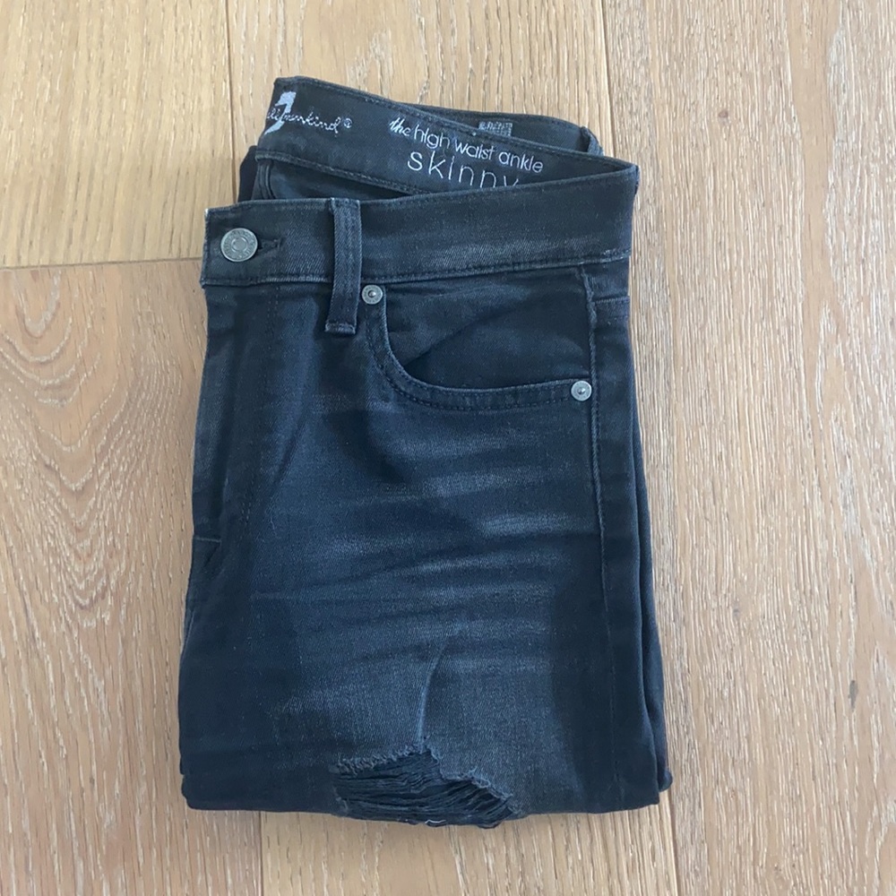 7 for all Mankind High Waist Ankle Skinny